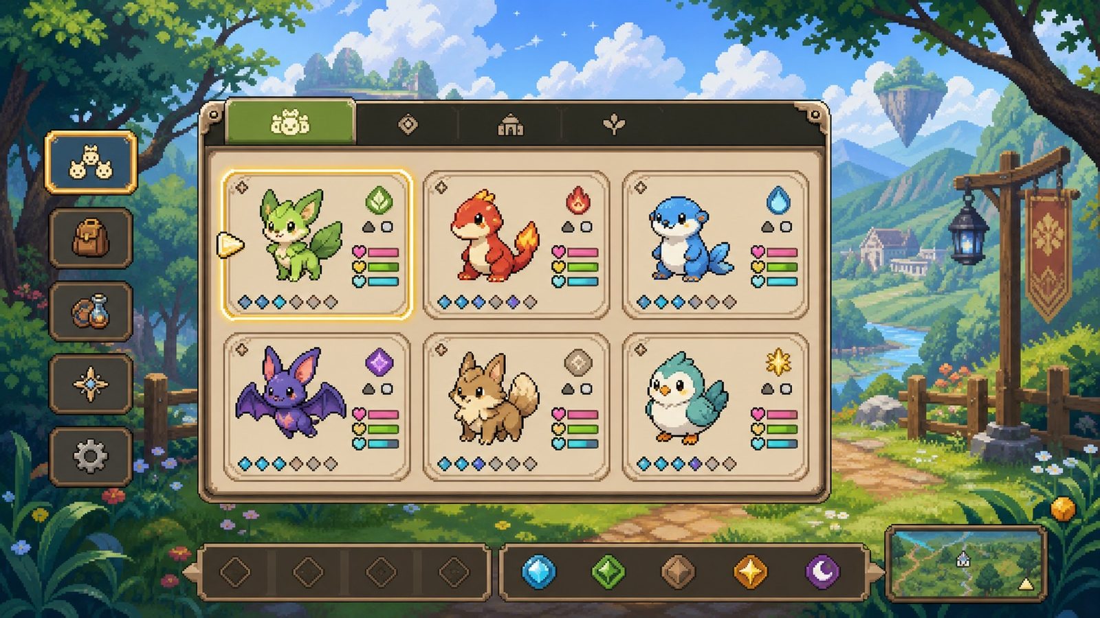 精灵谷物语SpiritValley版 战术回合制 场景图 2